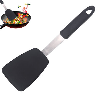 Silicone Kitchen Pancake Egg Cooking Spatula Heat Resistant Flexible Spatula