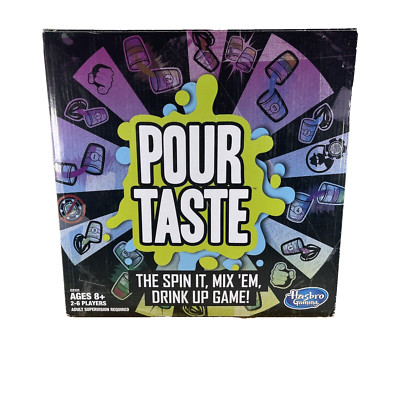 NEW SEALED POUR TASTE *ADULT* Drinking Drink U Game Interactive Hasbro 