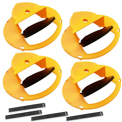 4PACK Bucket Lid Mouse Rat Trap Bucket Mousetrap Catcher US FREE SHIPPING