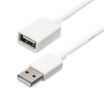 StarTech.com USBEXTPAA1MW 1 m White USB 2.0 Extension Cable Cord, A to A, USB Ma