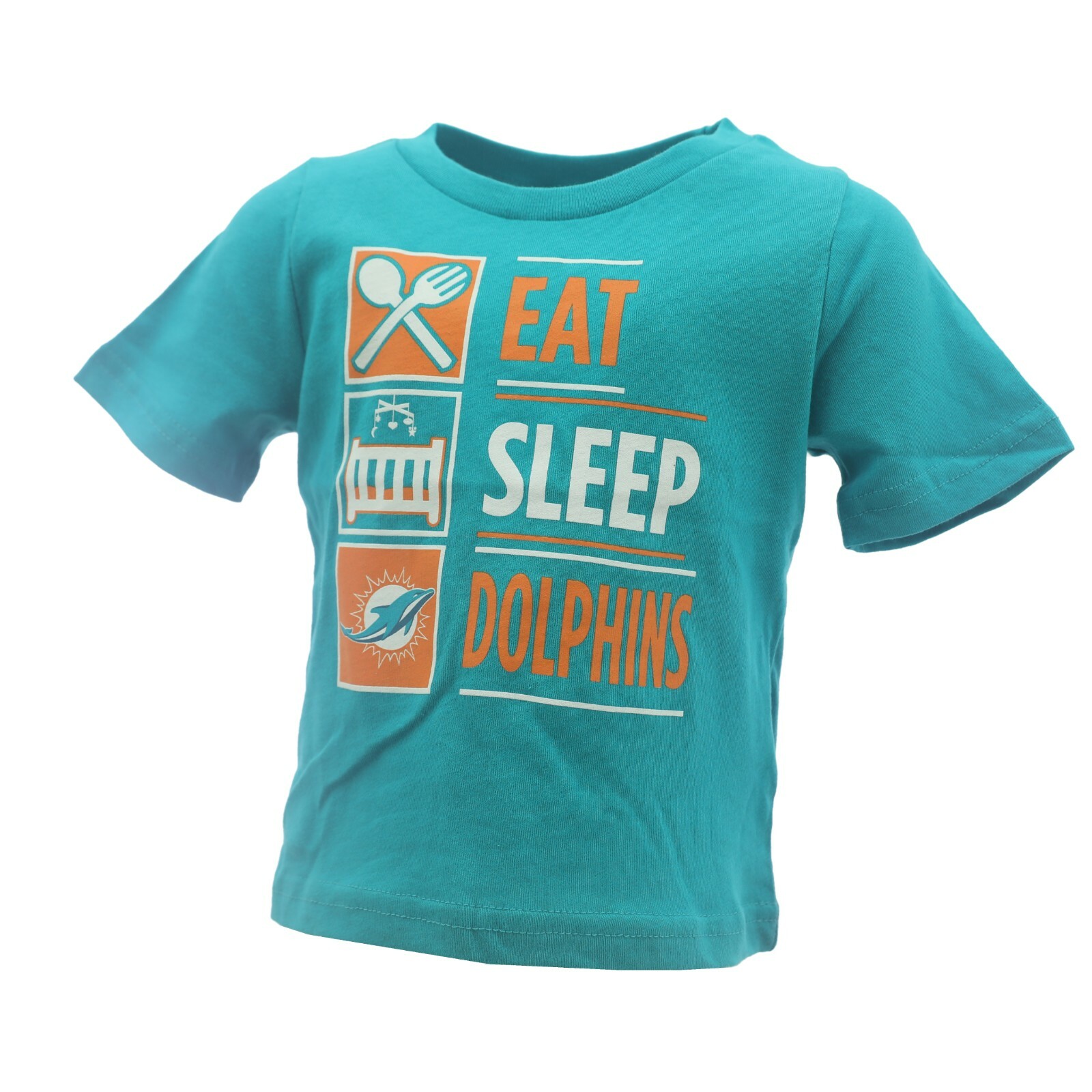 Miami Dolphins Official NFL Apparel Infant Toddler Size TShirt New With Tags eBay