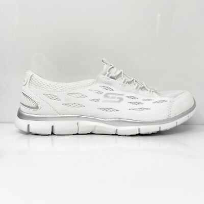 

Skechers Womens Free Going Places 22603 Белая повседневная обувь Кроссовки Размер 10, Белый, Gratis Going Places