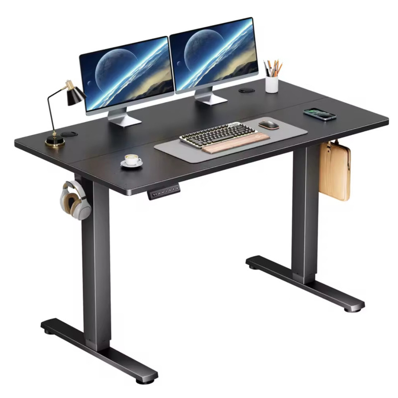 Digital Display Height Adjustable Desk Office Decor Gaming Room Table