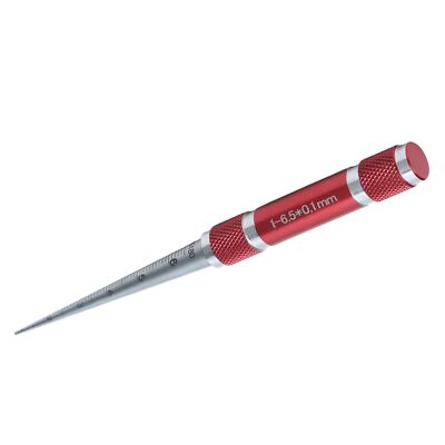 Aperture Gauge Tapered Hole Ruler Stainless Steel Inner Hole Dia Measuring Tool