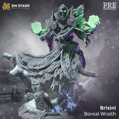 Brisini - Dm Stash -Thawing Dead - 32mm Unpainted DnD Miniatures