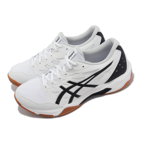 Мужские кроссовки Asics GEL-Rocket 11 White Pure Silver Gum для волейбола и бадминтона 1071A091-101