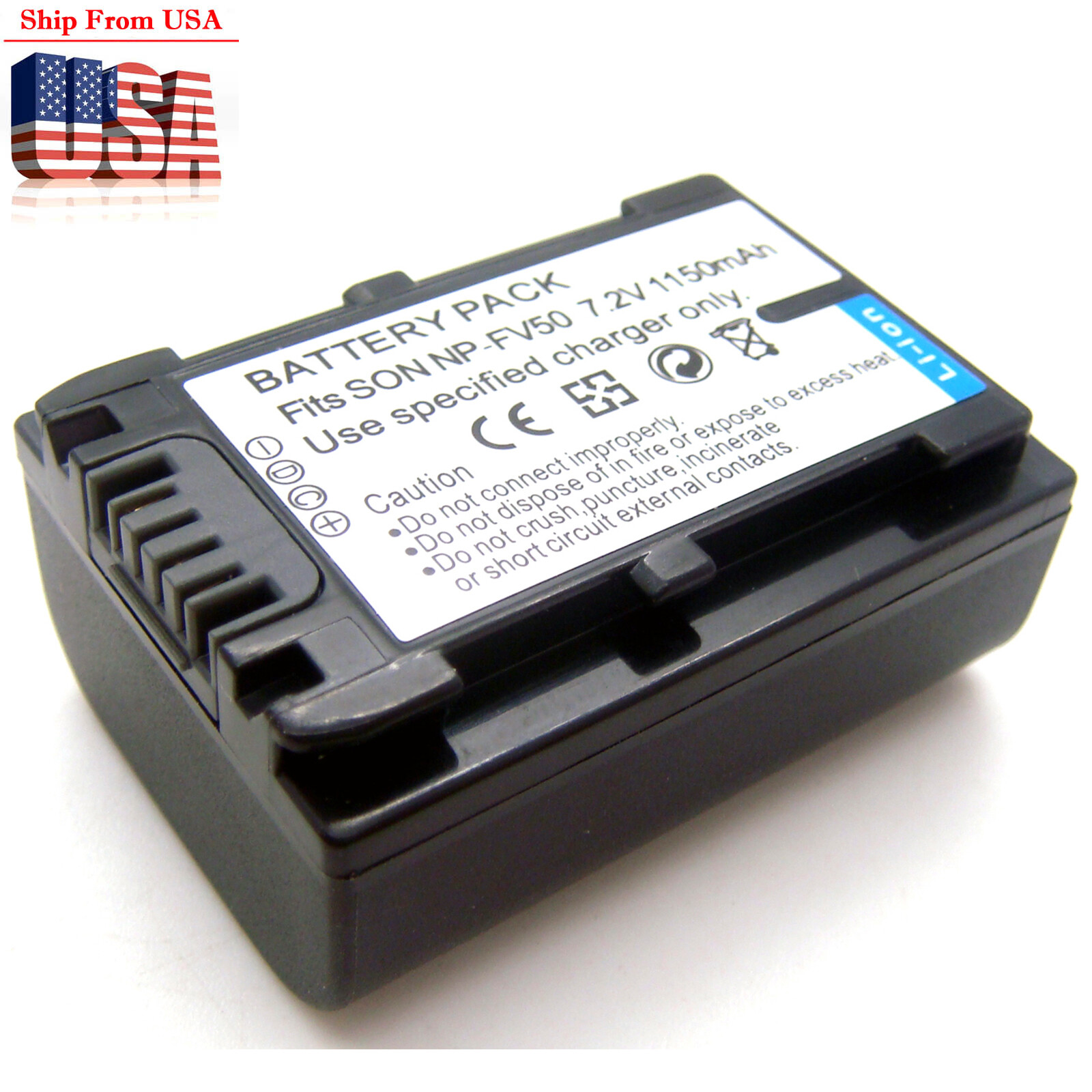Battery For NP-FV50 Sony HDR-CX700VE HDR-CX720V HDR-CX730E HDR-CX740E HDR-CX760E Battery For NP-FV50 Sony HDR-CX700VE HDR-CX720V HDR-CX730E HDR-CX740E HDR-CX760E