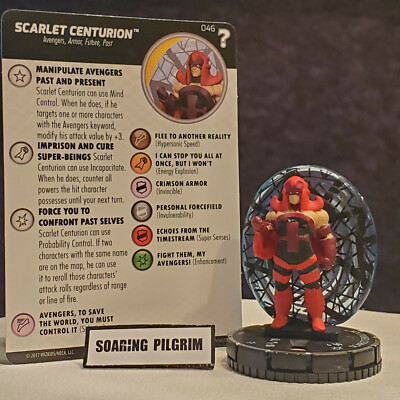 SCARLET CENTURION - 046 - Super Rare - Marvel's What If? Heroclix #46