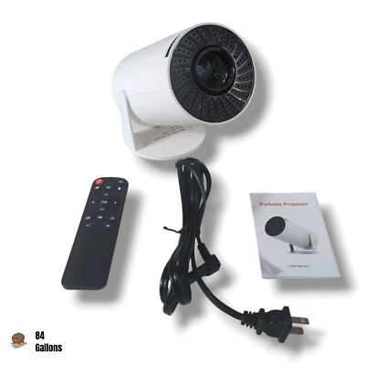 4K/1080P Ultra HD Bluetooth Mini Smart Projector 130-inch Large Screen