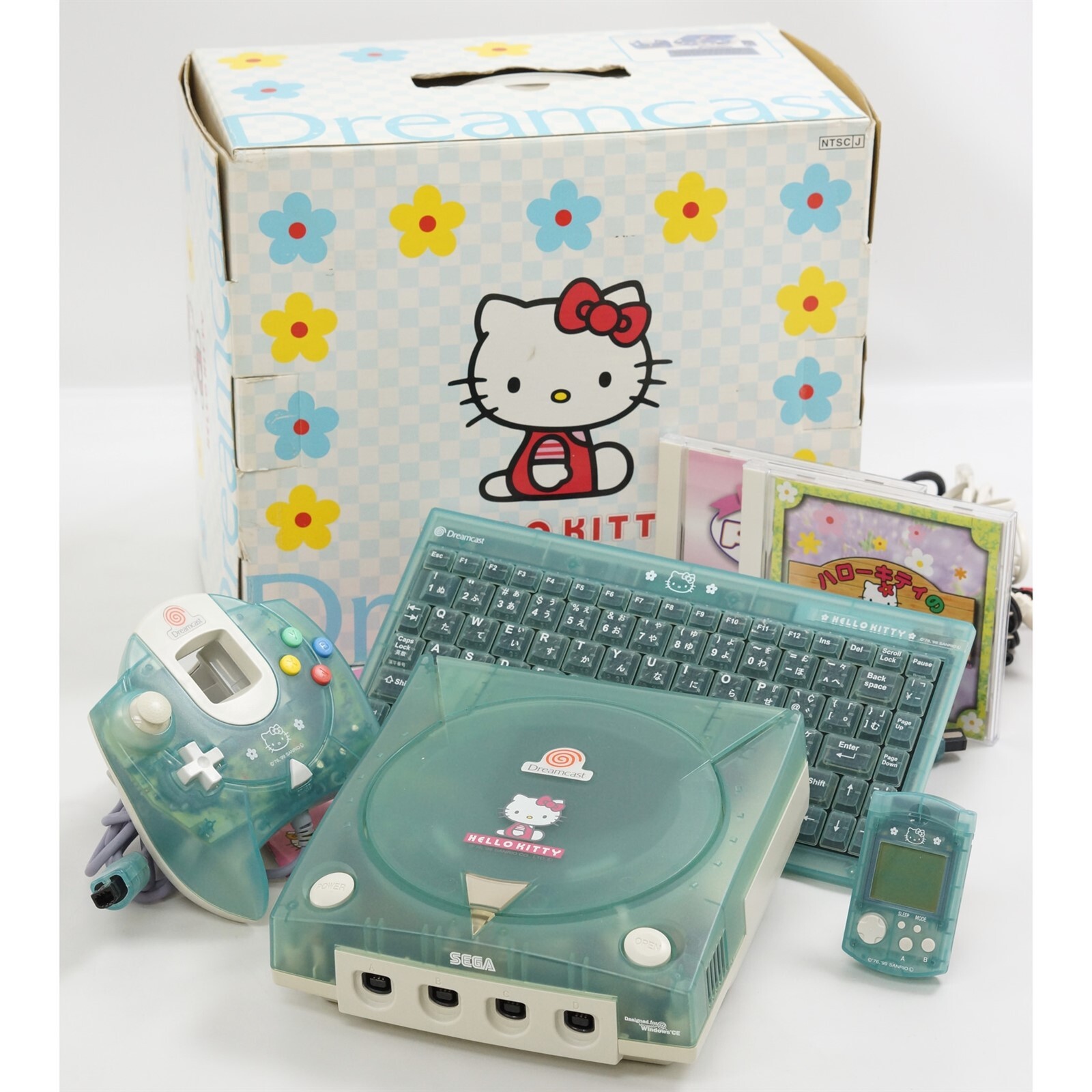 希少 ドリームキャスト ハローキティ ピンク HKT-3000