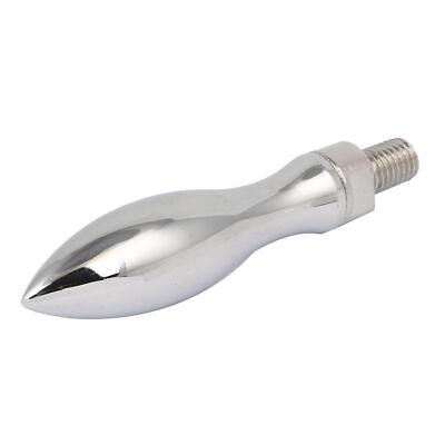 M10x15mm Male Thread Revolving Handle Hand Grip Silver Tone for Milling Machine