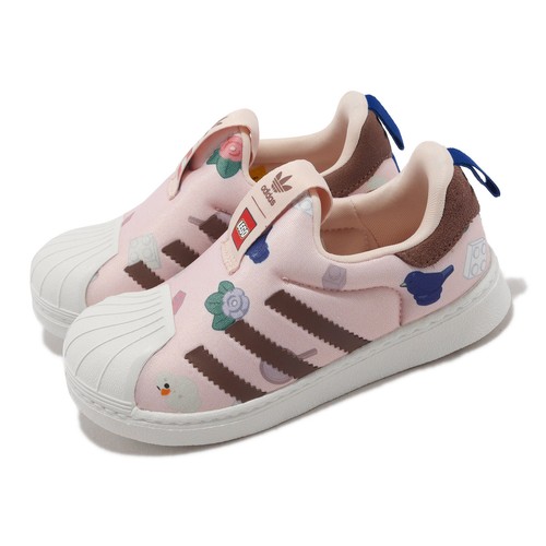 

Adidas Originals LEGO x Superstar 360 I Wonder Quartz Pink для малышей IF2169, Multi-coloured, Superstar 360 I