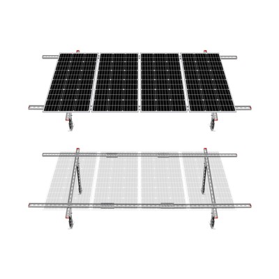 ECO-WORTHY Adjustable Multi-Pieces Solar Panel Mounting Brackets Kit System f...