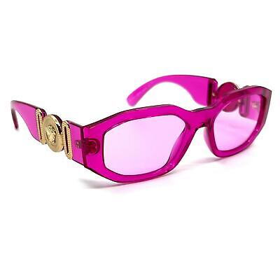 Pre-owned Versace Sunglasses Mod.4361 5334/5, Authentic In Pink