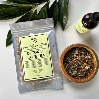 Detox 17 Tea | L+GB+P Tea | Organic Liver Gallbladder Parasite Tea Decoction