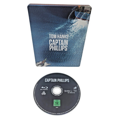Captain Phillips Blu-Ray Steelbook  Edition OVP Tom Hanks Bourne Verschwörung