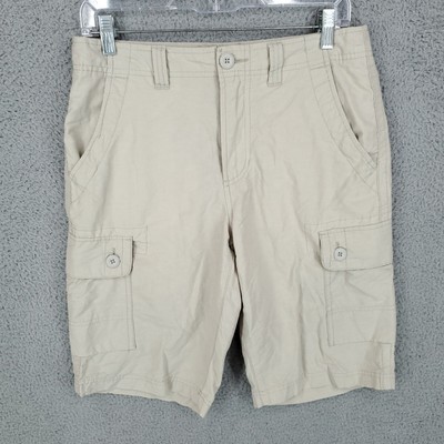Urban Pipeline Shorts Mens 30 Cargo Classic Length Bermuda Chino Beige Mid rise
