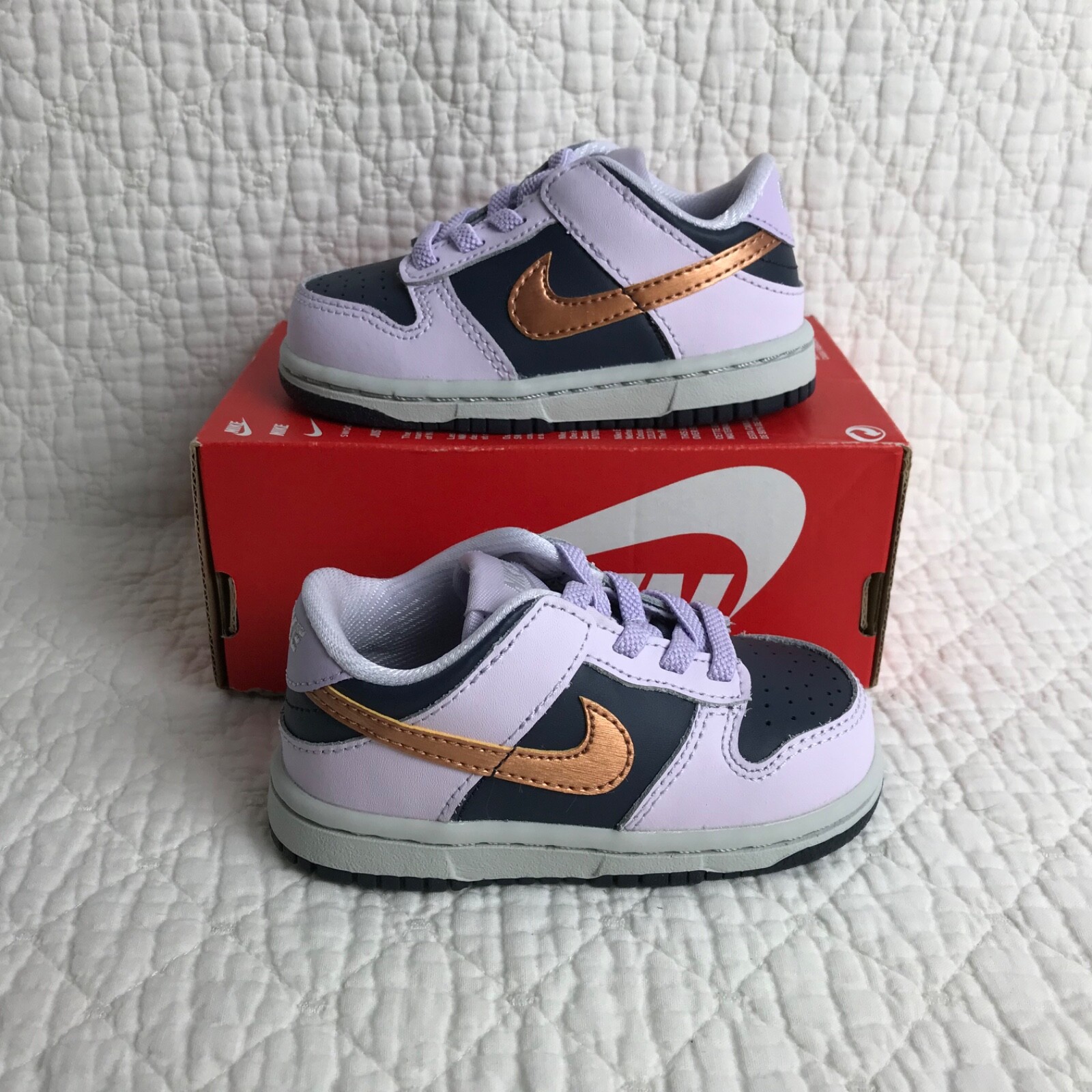 スニーカー NIKE DUNK LOW(TDE) 15cm 12cm Nike Dunk Low SE (TDE) Shoes Toddler Little kids SZ 6C