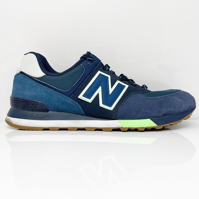 

New Balance Mens 574 V2 ML574PU2 Синий Повседневная обувь Кроссовки Размер 11 D, 574 V2