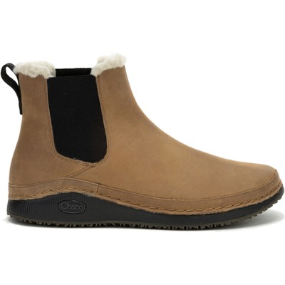 Женские ботинки Chaco Paonia Chelsea Fluff Boot из кожи и ткани