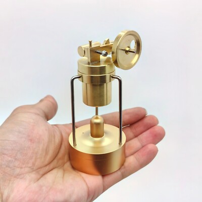 Mini Steam Engine Single Cylinder Live Steam Engine Model Kit Creative Gift Set