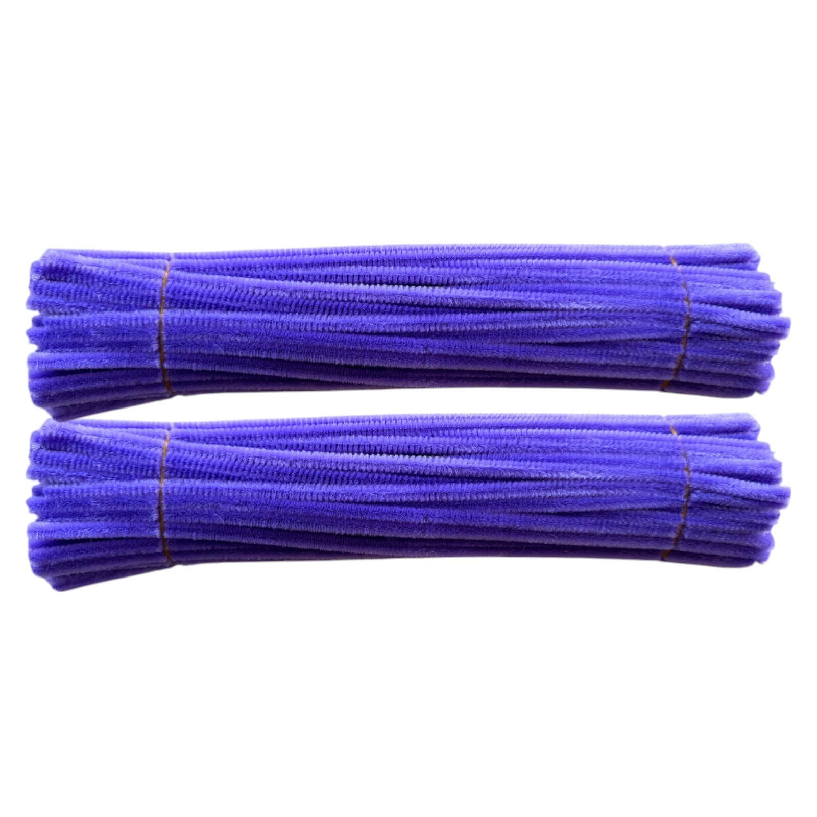 200 Pièces Nettoyeurs De Tuyaux (chenilles) Pour Artisanat - Violet, 12 Pouces X 6 Mm