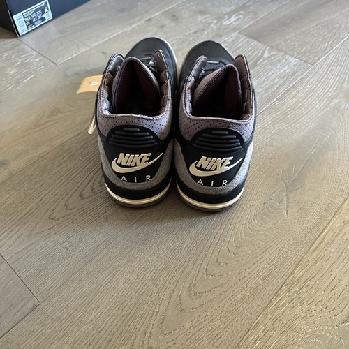 Pre-owned Jordan Size 14.5 - A Ma Maniére X Air  3 Retro While You Were Sleeping W In Black