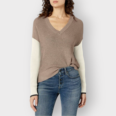 Splendid color block best sale sweater