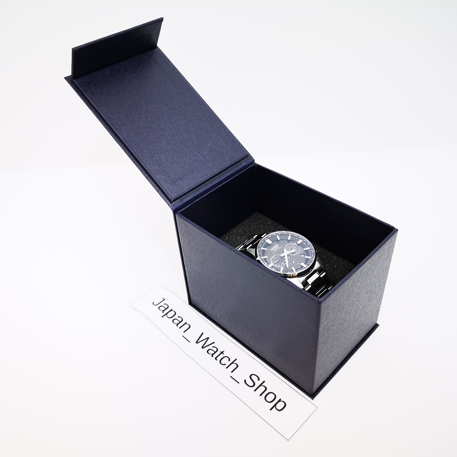 Pre-owned Casio Lineage Liw-m700d-1ajf Black Multiband 6 Solar Men's Watch In Box