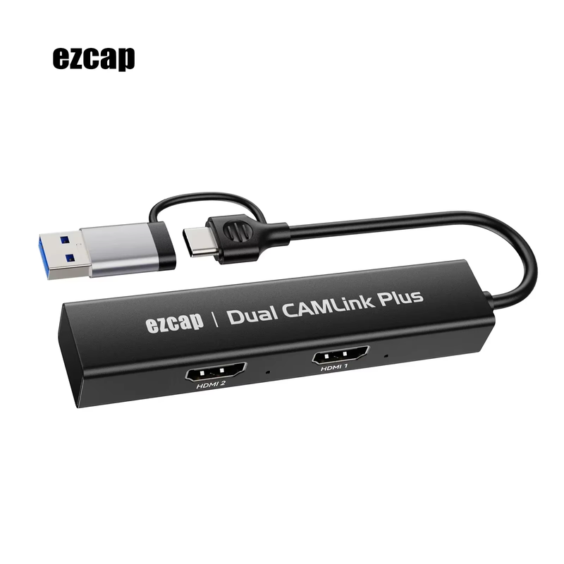 1080p 60fps Recording 2 Input HDMI To USB 3.0 Type C Video Capture Card for PS4
