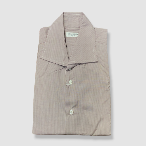 CESARE ATTOLINI NAPOLI $875 CESARE ATTOLINI NAPOLI MEN'S PURPLE LONG SLEEVE DRESS SHIRT SIZE 16 / 41