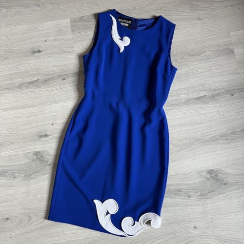 【送料&関税込】Moschino Asymmetric Sleeveless Slim Dress Moschino Asymmetric Sleeveless Slim Dress Moschino