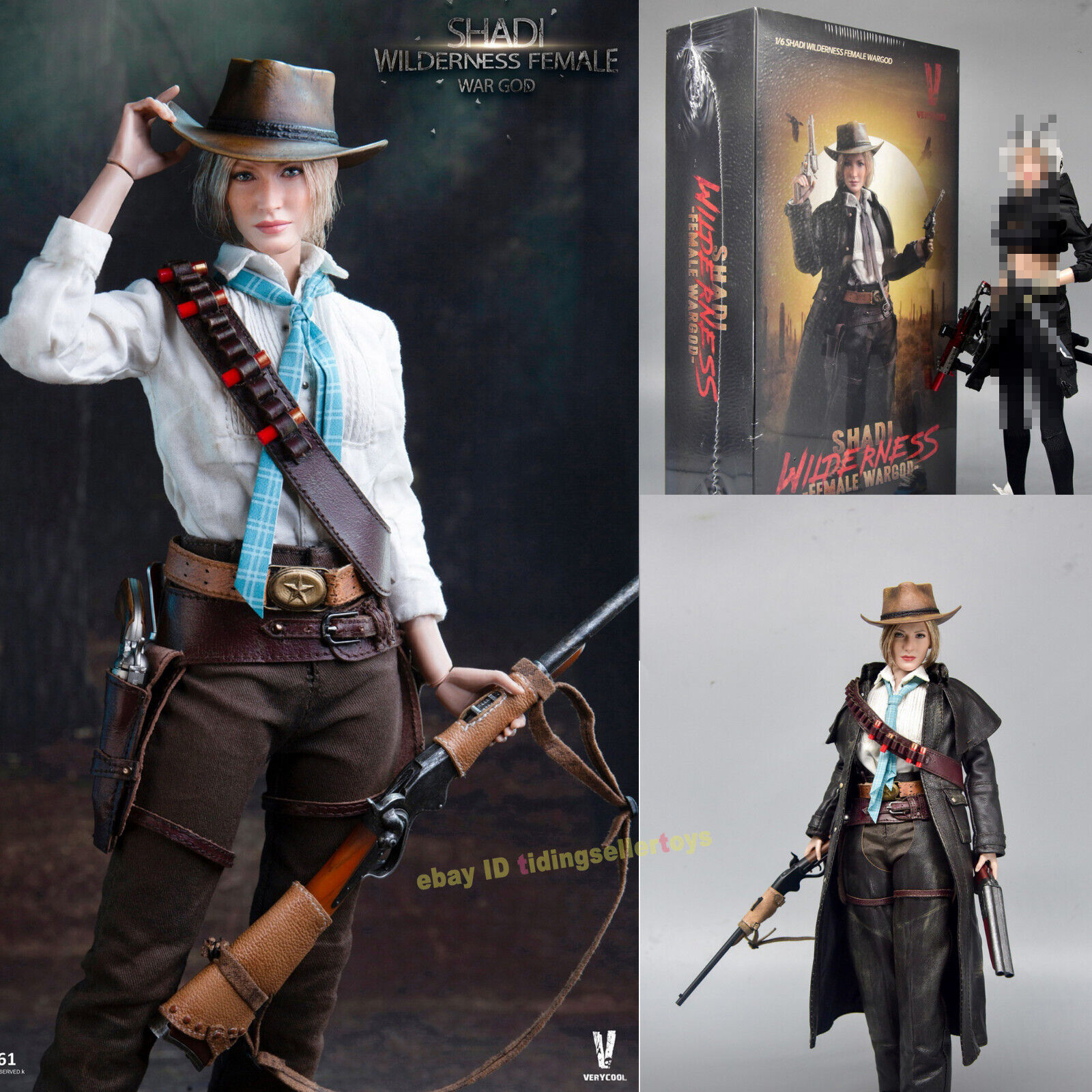VERYCOOL Sadie Adler Red Dead Redemption 2 1/6 Action Figure VERYCOOL Sadie Adler Red Dead Redemption 2 1/6 Action Figure