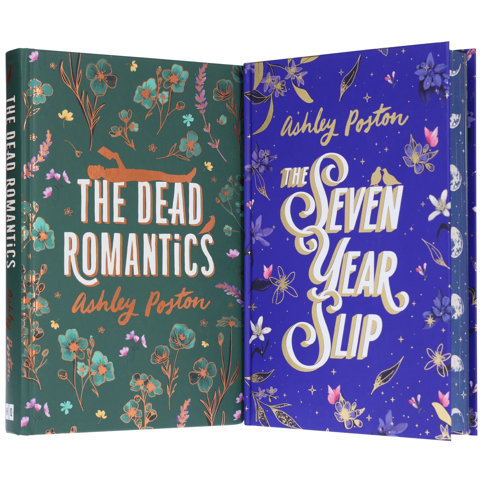 Ashley Poston Novel (The Seven Year Slip & The Dead Romantics) 2 Books HB