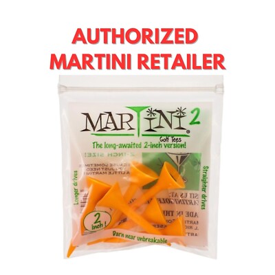 2'' Martini Regular Golf Tees .....Many Colors