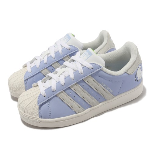 

adidas Originals Superstar CX Moomin Blue Dawn Kids Preschool Casual ID6651, Синий, Superstar C X Moomin