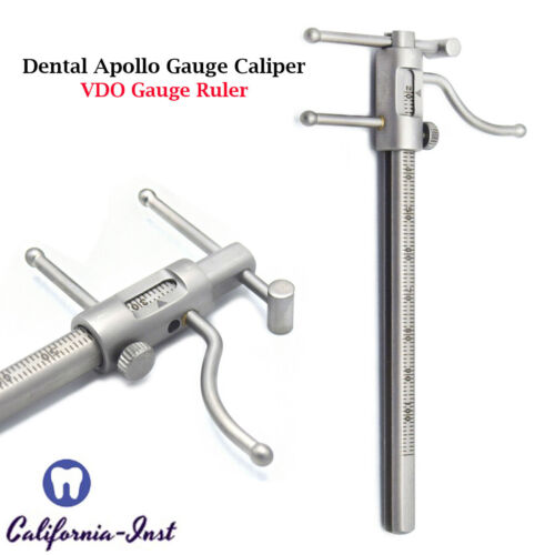 New Premium Grade Gauge Material High-quality Stainless Steel Dental VDO Ruler