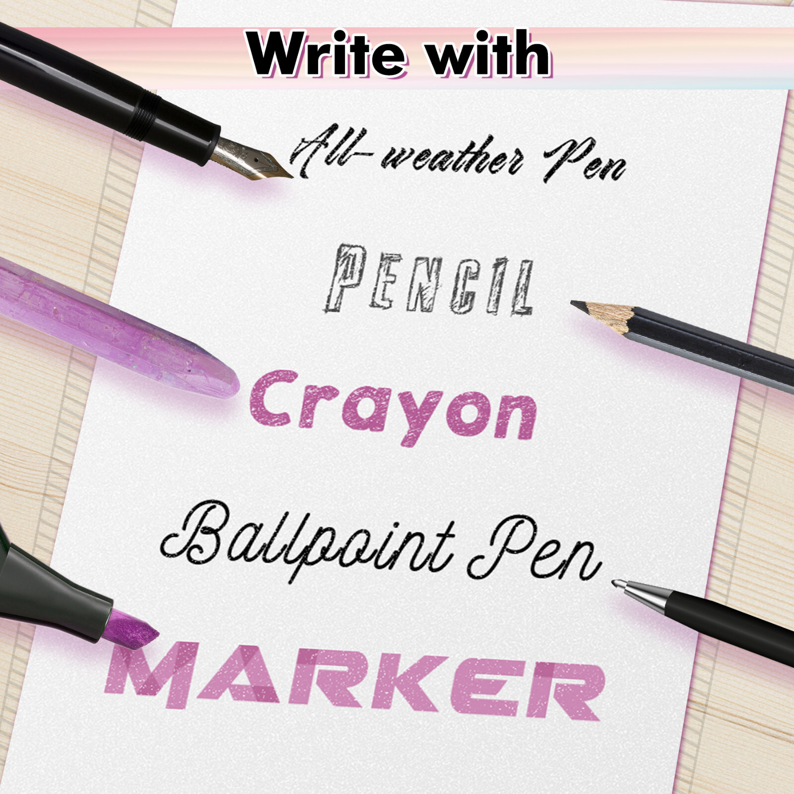 Koala Waterproof Printer Paper 8.5x11 Matte White Inkjet Printable Vinyl Sheets