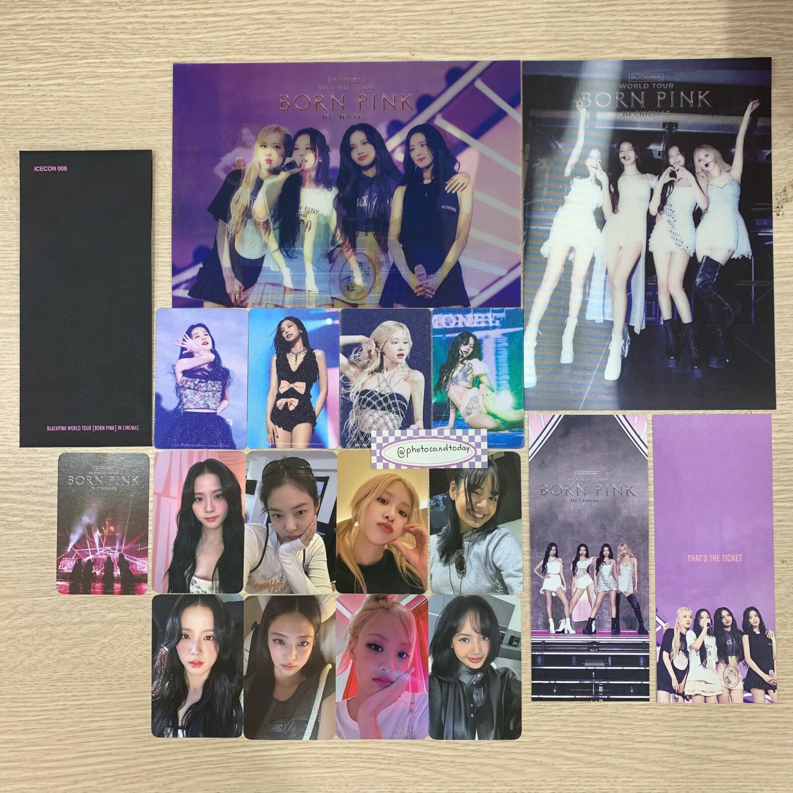 BLACKPINK 直筆サイン「BORN PINK」初回予約特典ポスター BLACKPINK 直筆サイン「BORN PINK」初回予約特典ポスター