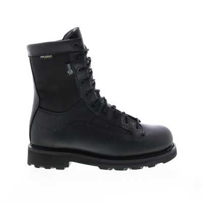 

Черные широкие тактические ботинки Bates 8 Durashocks водонепроницаемые до пальцев ног E03135, Черный, Bates 8" Durashocks Waterproof Lace To Toe