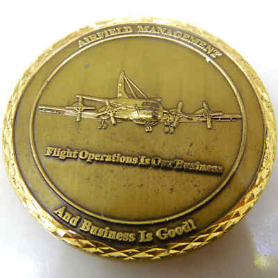 THULE AIR BASE DEFEDERS OF THE ARCTIC AIRFIELD MANAGEMENT CHALLENGE COIN