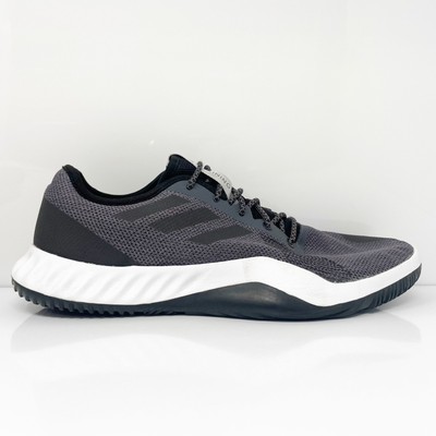 

Adidas Mens Crazytrain LT DA8689 Серые кроссовки для бега, размер 12, Серый, Crazytrain LT