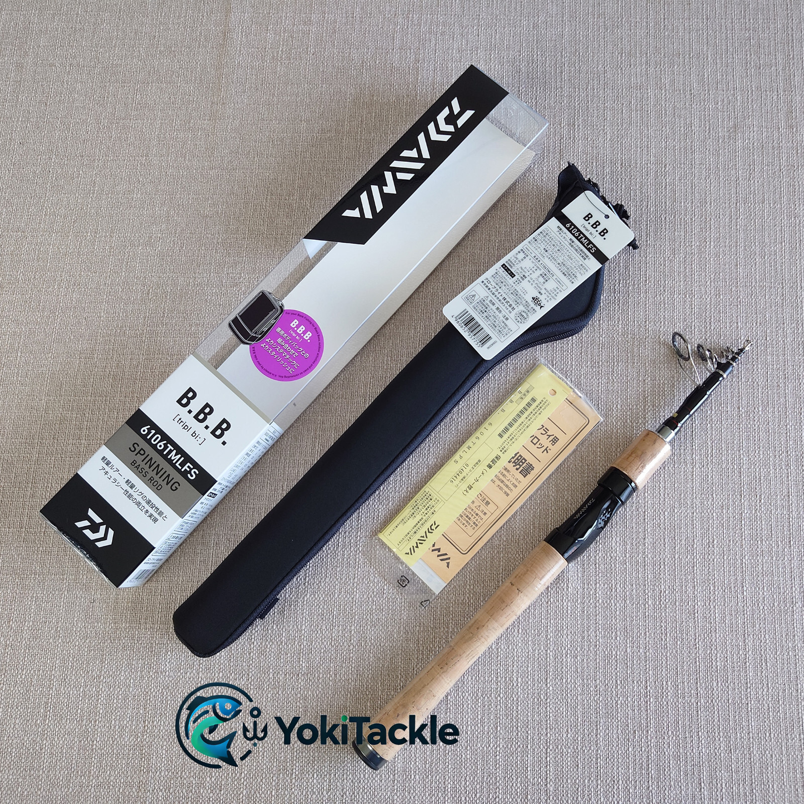 ダイワ B.B.B. 6106TMLFS SPINING BASS ROD DAIWA トリプルB ダイワ B.B.B. 6106TMLFS SPINING BASS ROD DAIWA トリプルB