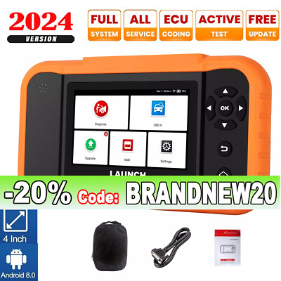 LAUNCH X431 Creader Elite 2.0 FGC Coding Scanner Diagnostic for Ford/GM/Chevy