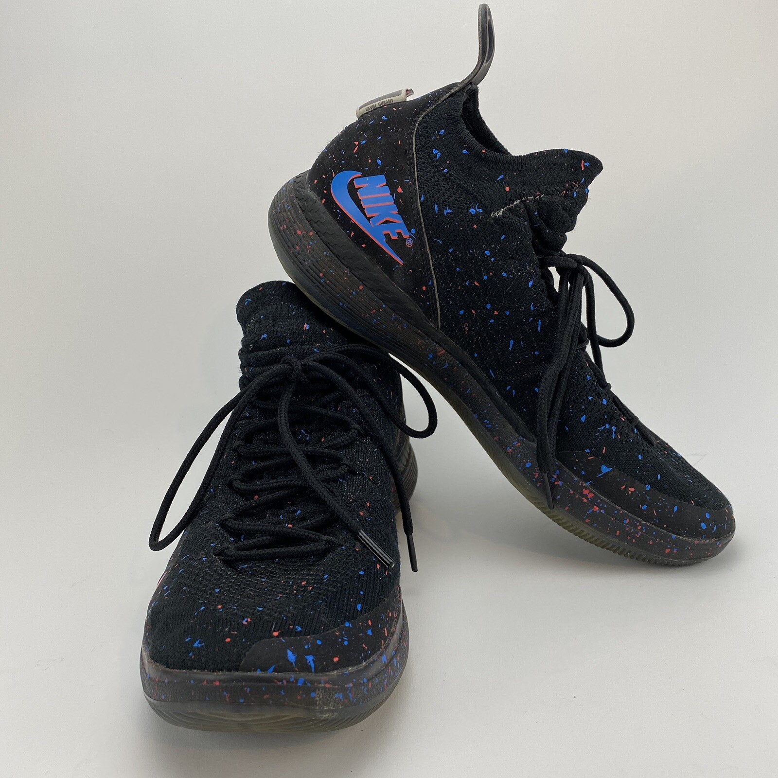 Nike Men\'s Zoom‎ KD 11 Confetti Black Lace-up Tennis Shoes Size 8.5 Zoom KD 11  main image 2