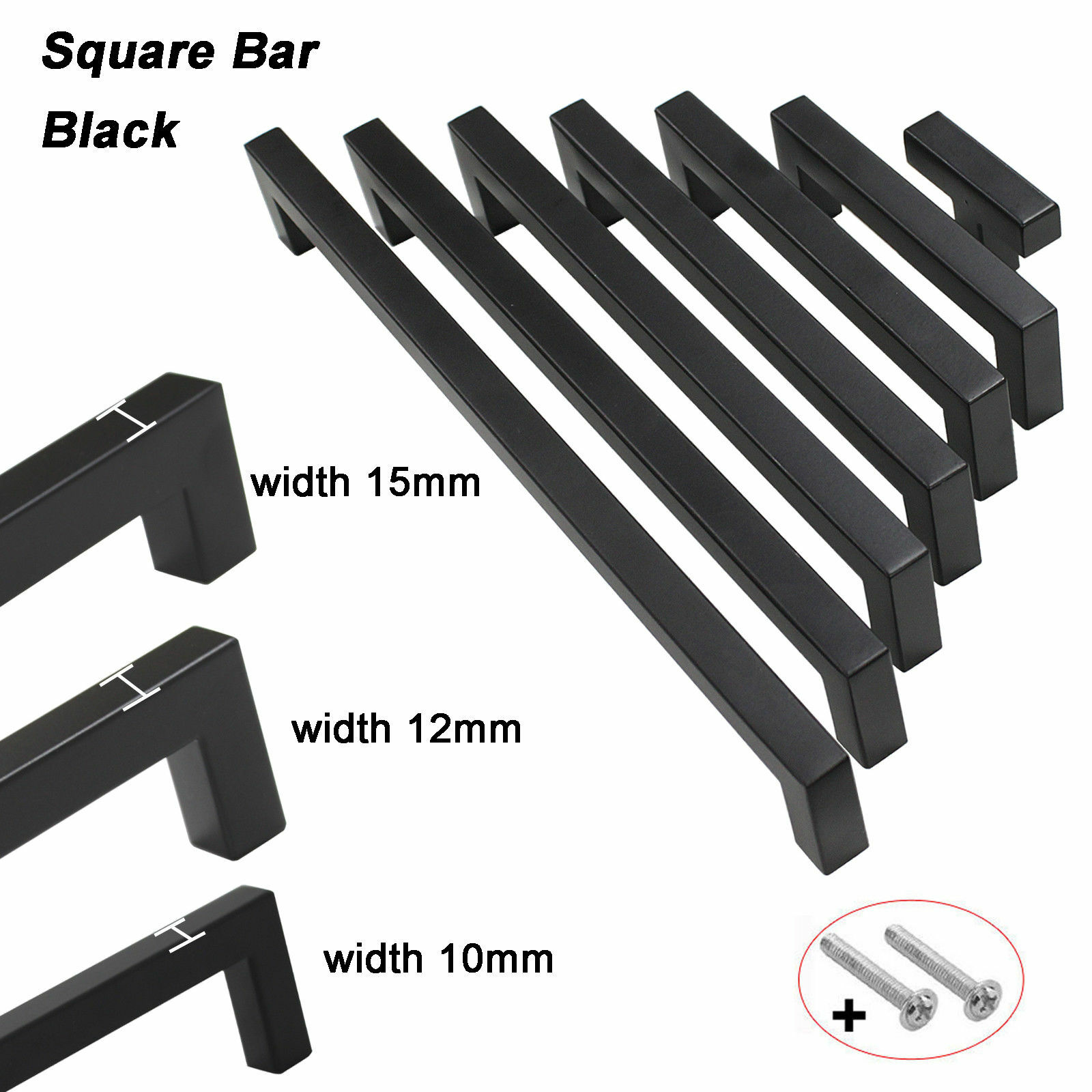 Kitchen Door Cupboard Cabinet Drawer Handles Hole Spacing 63mm Set Of 2 For Sale Online Ebay