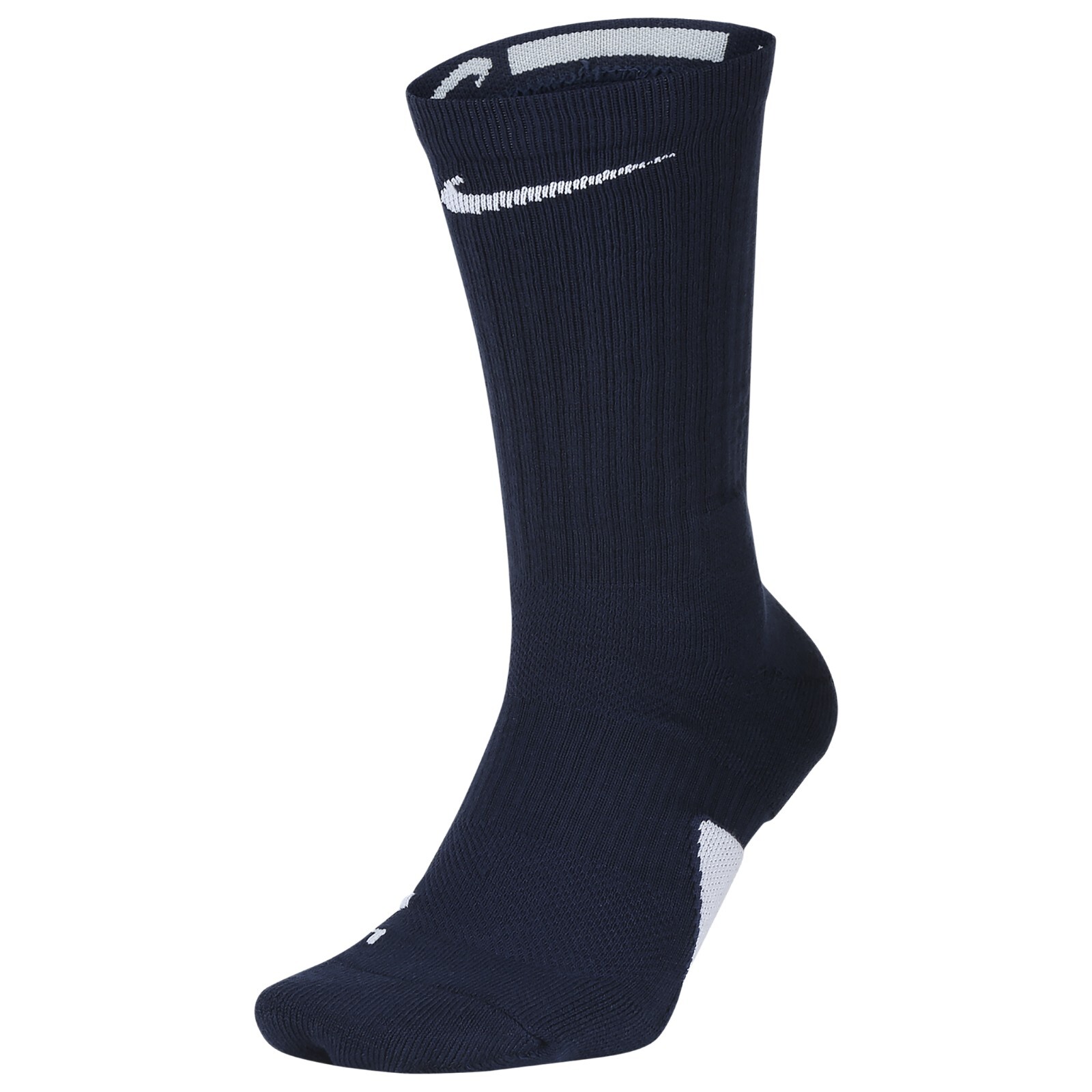 Large (men 8-12)  Navy  Blue  White Socks New