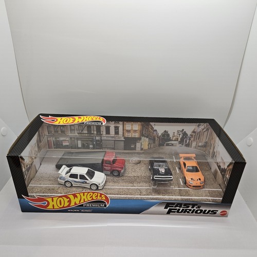 2020 HOT WHEELS PREMIUM FAST & FURIOUS GARAGE DIORAMA BOX