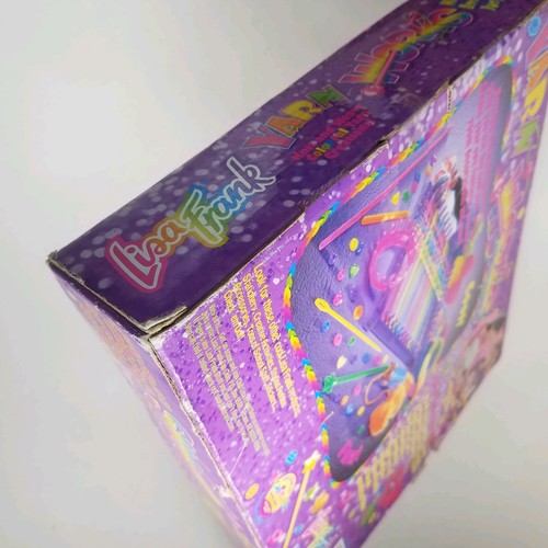 Vintage Lisa Frank Yarn Works Craft Kit Loom 90s MUSTY SMELL - READ DESCRIPTION