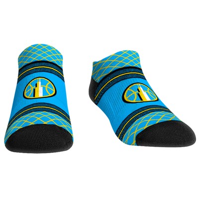 Chicago Sky Net Striped Ankle Socks